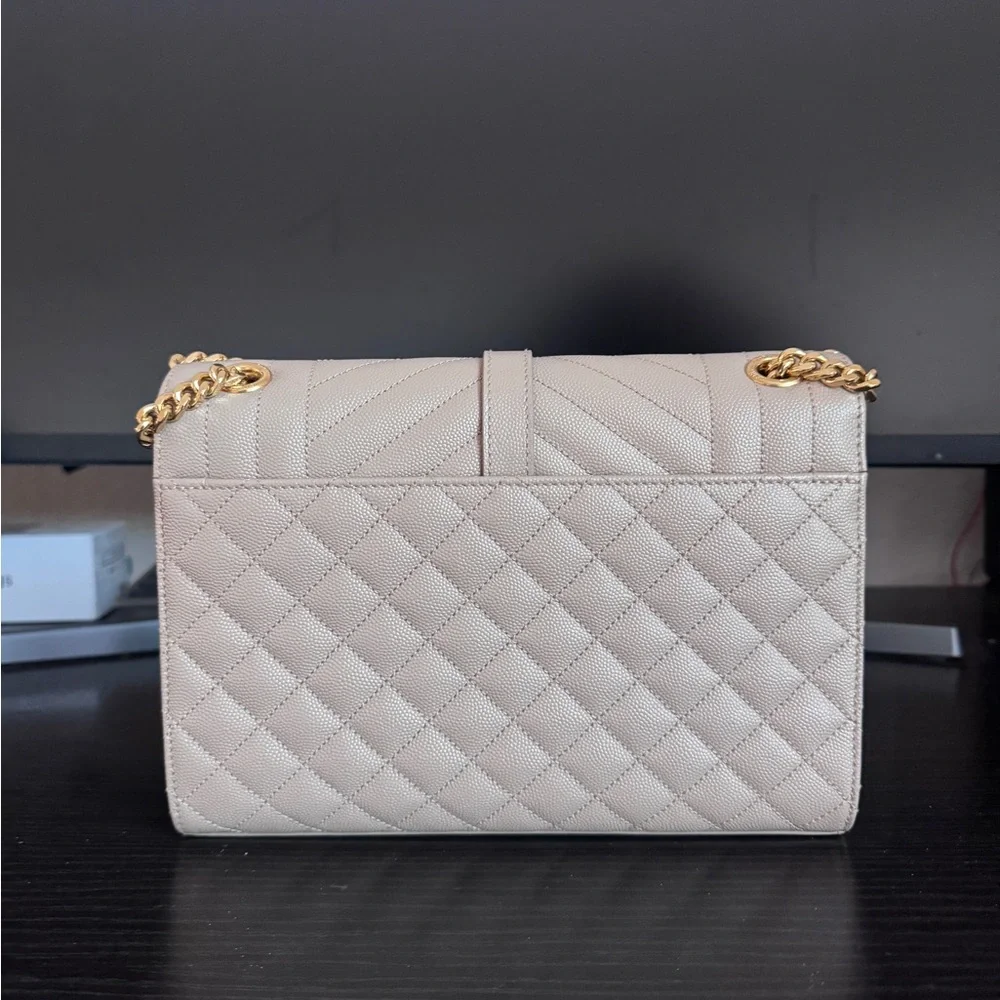 YSL Envelope bag in beige - Picture 3 of 10